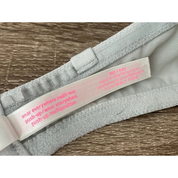 Victoria's Secret PINK Women's Strapless Push-Up Bra Set Multicolor 36 D 36D - Picture 9 of 11